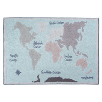 Lorena Canals koberce Přírodní koberec, ručně tkaný Vintage Map - 140x200 cm