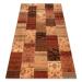 Koberec KASHQAI 4327 101 Patchwork terakota