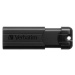 VERBATIM Flash Disk 64GB PinStripe USB 3.0, černá