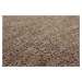 Vopi koberce Kusový koberec Astra hnědá kruh - 160x160 (průměr) kruh cm