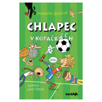 Chlapec v kopačkách