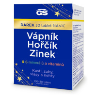 GS Vápník, hořčík, zinek 130+30 tablet