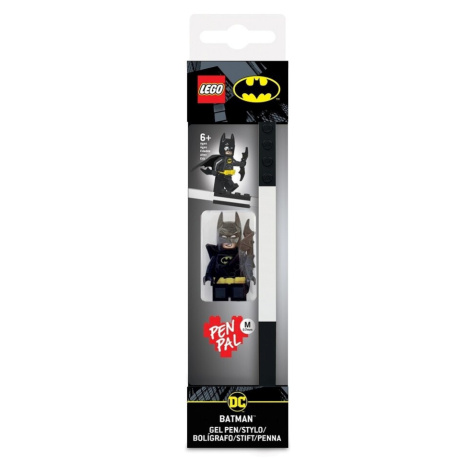 Pero LEGO DC Super Heroes - Batman, s minifigurkou, gelové, černé - 52864 SmartLife