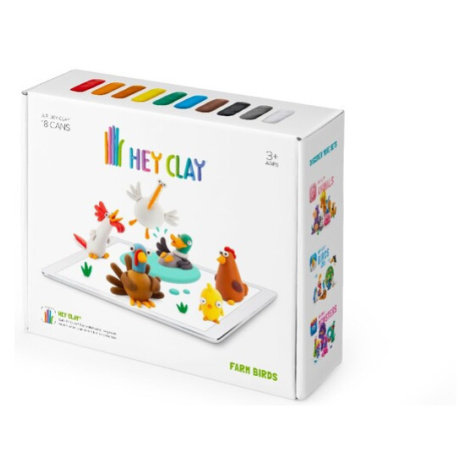 Hey Clay Ptáci z farmy TM Toys