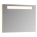 Zrcadlo s osvětlením Ravak Classic 80x55 cm bílá X000000940