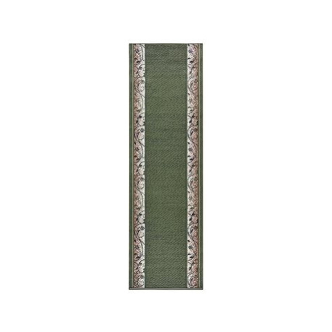 Běhoun Basic 105492 Green 80 × 250 cm