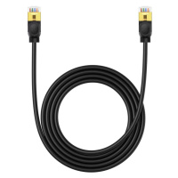 Kabel Baseus Cat 7 Gigabit Ethernet RJ45 Cable 1m black