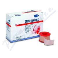 Náplast Omniplast textilní 5cmx5m 1ks