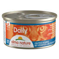 Almo Nature Daily Menü, 24× 85 g, Mousse Mořská ryba