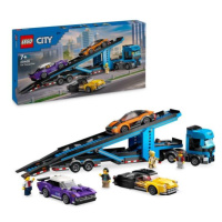 LEGO® City 60408 Kamion na přepravu aut s sportovními vozy