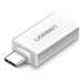 Adaptér USB-A 3.0 na USB-C 3.1 UGREEN (bílý)