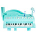 MULTISTORE Dětské piano s mikrofonem Tinny modré