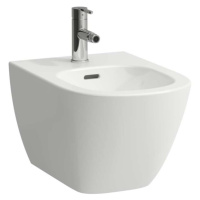 Laufen Lua Závěsný bidet, otvor pro baterii, bílá H8300810003021