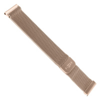 FIXED Síťovaný nerezový řemínek Mesh Strap s šířkou 20 mm pro smartwatch FIXMEST-20MM-RG, růžové