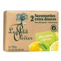 LE PETIT OLIVIER Extra Mild Soap Bars - Verbena Lemon 2× 100 g