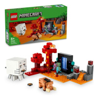 LEGO -  Minecraft 21255 Přepadení portálu do Netheru