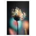 Fotografie Colorful Glowing Flower, Treechild, 26.7 × 40 cm