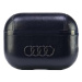 Pouzdro Audi Leather Big Logo AirPods Pro 2 cover black AU-APP2-GT/D3-BK (AU-APP2-GT/D3-BK)