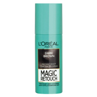 L'Oréal Paris Magic Retouch Sprej pro okamžité zakrytí odrostů tmavá hnědá 75ml