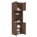 vidaXL Skříň highboard hnědý dub 80 x 42,5 x 249 cm kompozitní dřevo