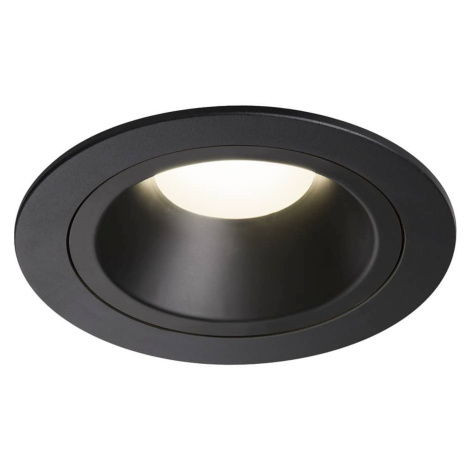 SLV BIG WHITE NUMINOS DL M vnitřní LED zápustné stropní svítidlo černá/černá 4000 K 40° včetně l