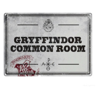 Plechová cedule na zeď Harry Potter - Common Room