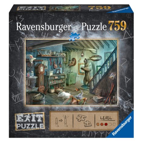 RAVENSBURGER PUZZLE 150298 Exit Puzzle: Strašidelný sklep 759 dílků