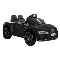 HračkyZaDobréKačky Elektrické autíčko Audi R8 Spyder S černé JJ2198