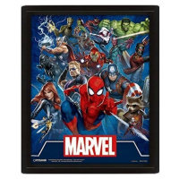 3D obraz Marvel