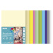 APLI Sada barevných papírů, A4, 170 g, 50 listů, mix pastelových barev