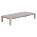 Gan designové zahradní lehátka Garden Layers Indian Single Bed Blue