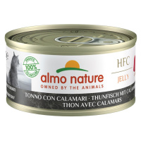 Almo Nature HFC Megapack tuňák s kalamárami, 6 × 70 g