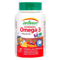 Jamieson Omega-3 Kids Gummies 60 želatinových pastilek