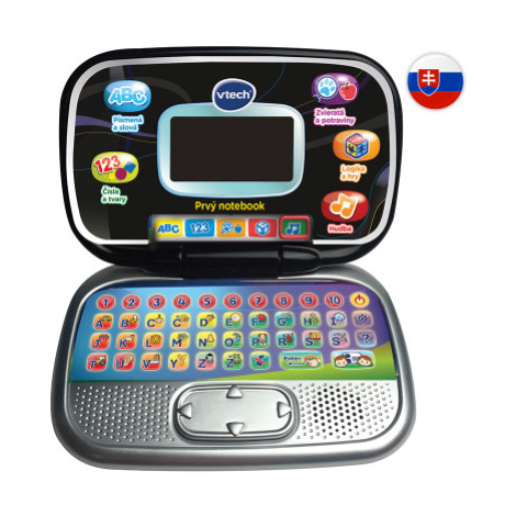 Vtech Môj prvý notebook - čierny SK