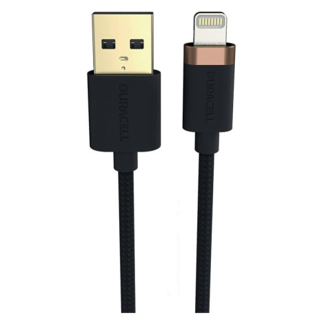 Kabel USB na Lightning Duracell 2 m (černý)