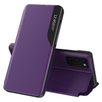 Knížkové pouzdro s imitací kůže na Samsung Galaxy A72 / A 72 5G purple