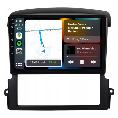 Kia Sorento 2002-2009 Nejnovější Android Carplay Radio Navigace Mapa