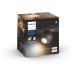 Philips HUE WA Buckram bodové LED svítidlo GU10 5W 350lm 2200-6500K IP20, černé + ovladač