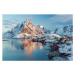 Fotografie View to the city Reine with, Andreas Kunz, (40 x 26.7 cm)