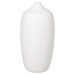 Bílá keramická váza Blomus, výška 25 cm