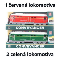 Lokomotiva na baterie varianta 2 zelená lokomotiva