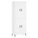 vidaXL Skříň highboard bílá 69,5 x 34 x 180 cm kompozitní dřevo