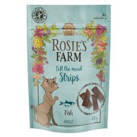 Rosie's Farm Snack Strips ryba - 3 x 45 g