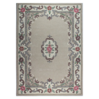 Flair Rugs koberce Ručně všívaný kusový koberec Lotus premium Fawn - 75x150 cm