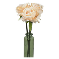 Růže ACTON řezaná umělá 46cm broskvová