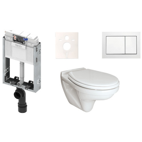 Cenově zvýhodněný závěsný WC set TECE k zazdění + WC S-Line S-line Pro KMPLVIDIMAT