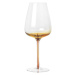 Sklenice na bílé víno Broste AMBER - karamel