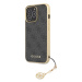 Pouzdro Guess 4G Charms zadní kryt GUHCP13LGF4GGR Apple iPhone 13 PRO Grey