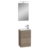 Koupelnová sestava s umyvadlem zrcadlem a osvětlením VitrA Mia 39x61x28 cm cordoba MIASET40C