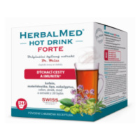 HERBALMED HotDrink Forte Dr.Weiss s kofein.24sáčků